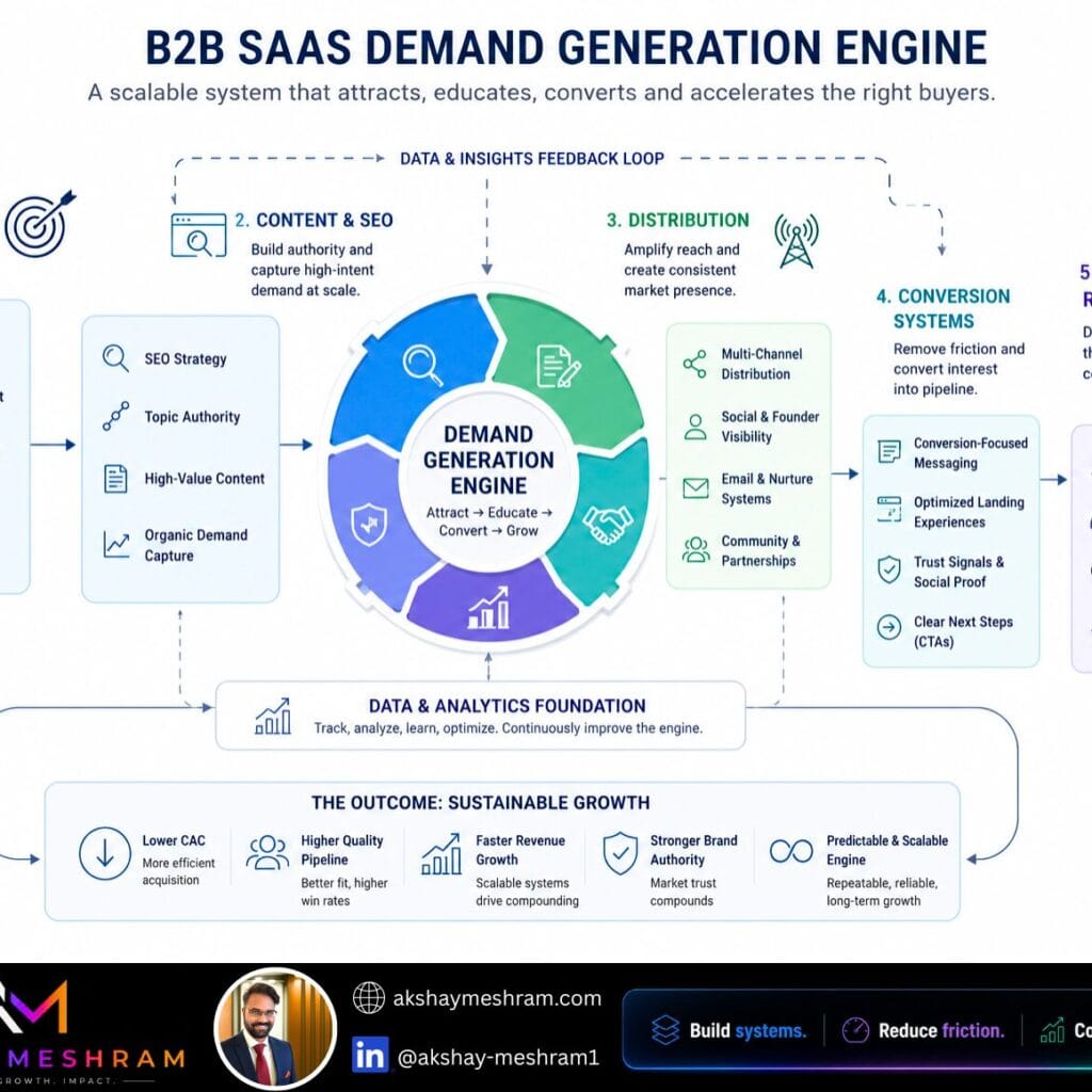 How I Would Build a Scalable Demand Generation Engine for a B2B SaaS Company
